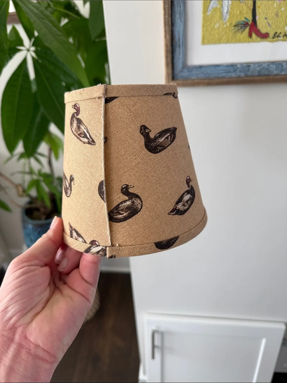 N/A tan linen
